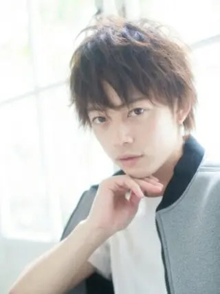 ミディアム カラー パーマ メンズ ✨サイエンスアクア✨ 久保のヘアスタイル