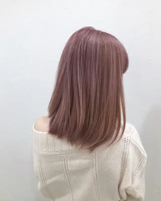 ミディアム カラー ニュアンスカラー🫧 加納のヘアスタイル
