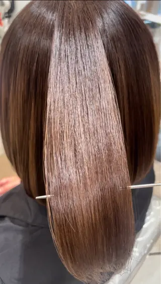 ショート レイヤー×ハイライト 🌷RINA🌷のヘアスタイル