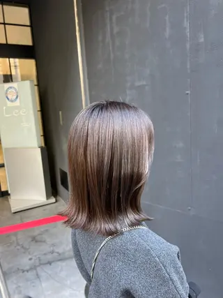 ミディアム カラー Neale. ユメのヘアスタイル