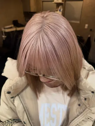 ミディアム カラー コイデ リュウセイのヘアスタイル