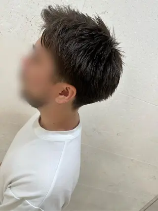 ショート メンズ 安田 柚月のヘアスタイル