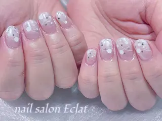 ネイル ネイルサロンエクラ 🫧Shizukaのネイルデザイン