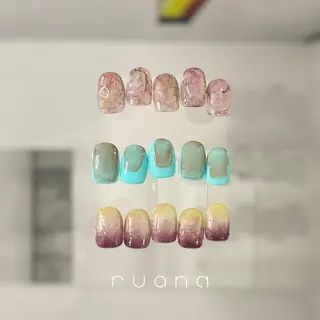 ネイル miyuu 𓂃🫧‪のネイルデザイン