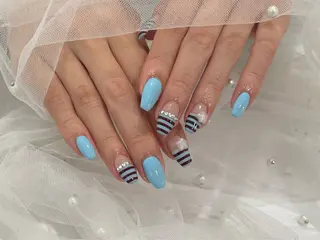 ネイル ＿WHITE+南海難波店所属・_WHITE+ 南海難波店のネイルデザイン