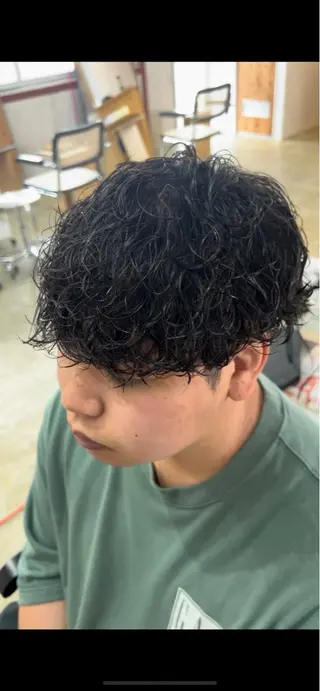 パーマ メンズ isi(イシ)所属・isi／門真／古川橋 EITOのヘアスタイル