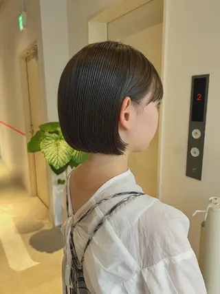 ミディアム 大澤 叶方のヘアスタイル