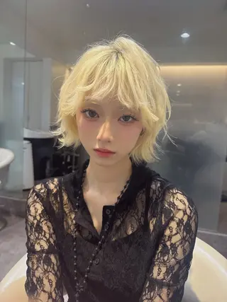 ショート カラー 💎透明感カラー特化 💎TAISEIのヘアスタイル