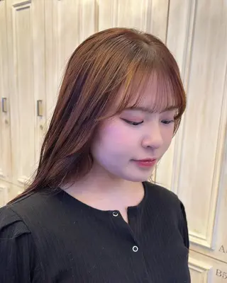 ロング 杉本 奈々美のヘアスタイル