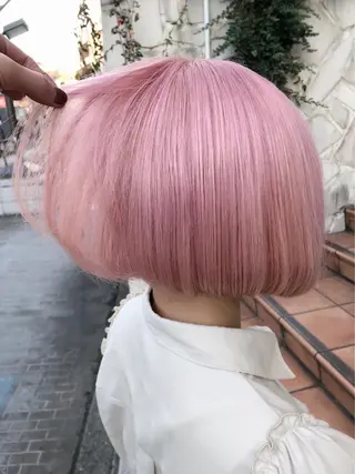 ショート ❄️💛エクステ ブリーチ❄️yukiのヘアスタイル