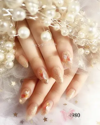 ネイル ラベンダー💖日暮里 ルル💖ネイルのネイルデザイン