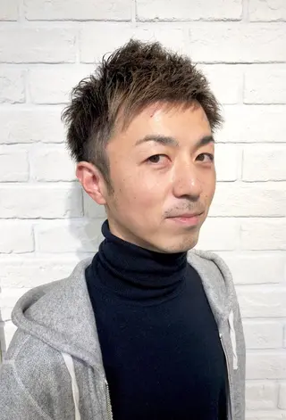 ショート カラー メンズ 髪質改善サロン Liko🌟のヘアスタイル