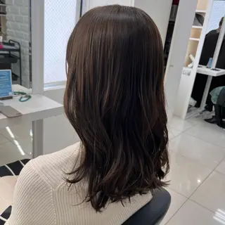 ミディアム 【センターパート/ マッシュ】ryokaのヘアスタイル