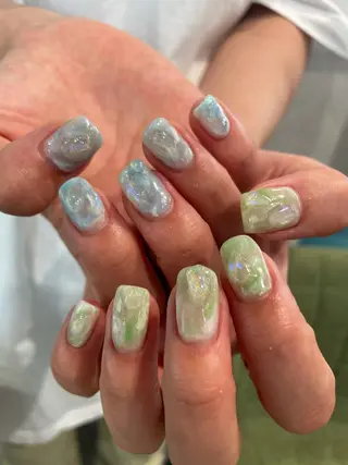 ネイル ナチュラル透明感🌱 小山美樹子のヘアスタイル