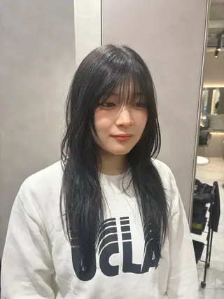 ロング Yuta✂︎ 韓国レイヤー🪽のヘアスタイル