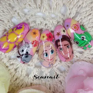 ネイル 小尾 栞のネイルデザイン