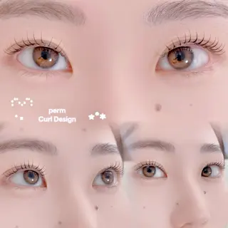 マツエク・マツパ 福山 愛佳のマツエク・マツパデザイン