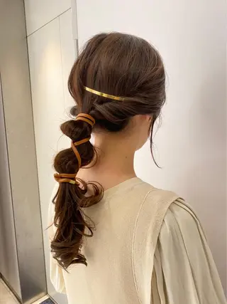 セミロング パーマ ❤️パーマ美容師✂︎ 井口美緒のヘアスタイル