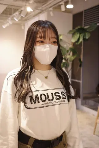 セミロング 🌀渋谷ボブパーマ 🌀河野瑠太のヘアスタイル