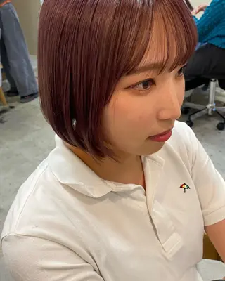 ミディアム NIKO/名古屋/ 伏見/花屋併設のヘアスタイル