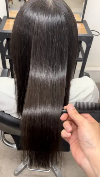 ロング ざおや ゆなのヘアスタイル