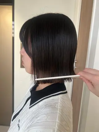 ショート 梅田/似合わせボブ /顔周り/RINKAのヘアスタイル