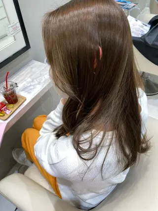 ロング カラー 透明感カラー k-twoういのヘアスタイル