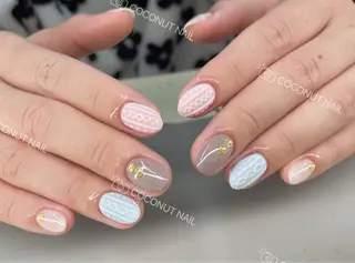 ネイル 神田 ココナッツのネイルデザイン