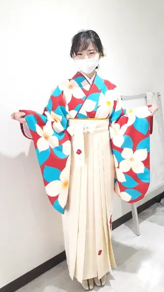 セミロング ヘアアレンジ Hair&Make  Delight*のヘアスタイル