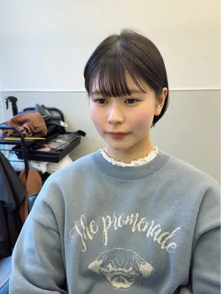ショート カラー GO TODAY シェアサロン 町田店所属・韓国ヘア🇰🇷 スズキのヘアスタイル