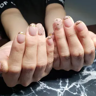 ショート ネイル クロキ 。のネイルデザイン