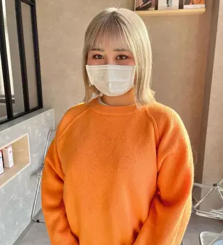 ミディアム mood tatemachiのヘアスタイル