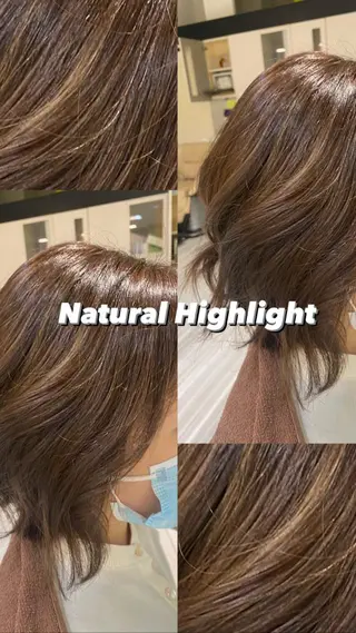 カラー j-sure所属・サントス 芳美のヘアスタイル