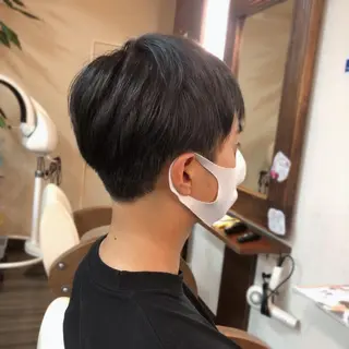 メンズ 山崎 絵莉香のヘアスタイル