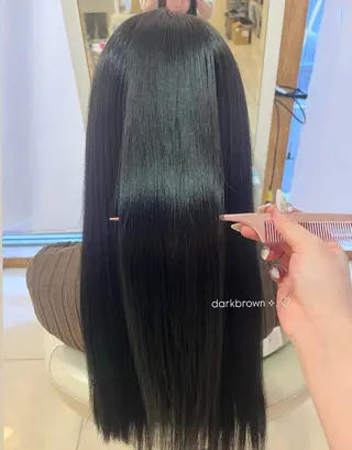 カラー  ︎︎ 矢口  愛瑠のヘアスタイル