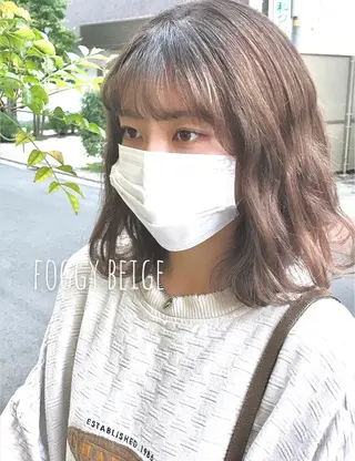 ミディアム カラー 💎透明感カラー特化 💎TAISEIのヘアスタイル