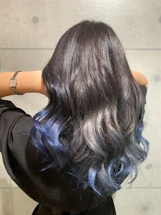 セミロング カラー 髪質改善カラー🫧 舘田千乃のヘアスタイル