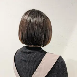 ショート 浜田りほ Luxbe 博多バスターミナルのヘアスタイル
