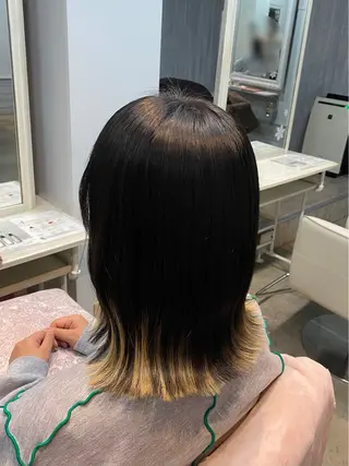 ミディアム ツヤ感カラー🎀 本美冴のヘアスタイル