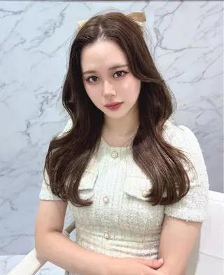 ロング カラー ParveMix🎀 稲垣詞葉のヘアスタイル