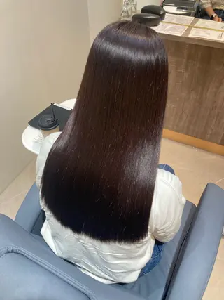 ロング カラー ピンクカラー🎀 米津 美佑のヘアスタイル