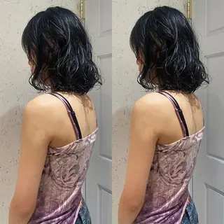 ミディアム カラー パーマ mai / linoah˚✧のヘアスタイル