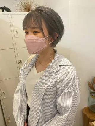 ショート 大迫 江梨のヘアスタイル