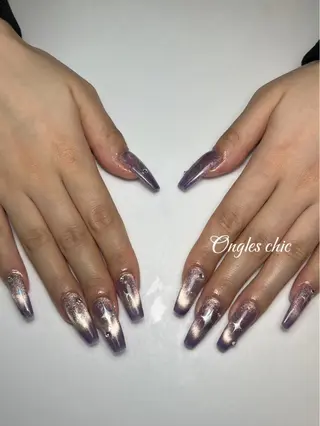 ネイル ongles chic24時間営業のネイルデザイン