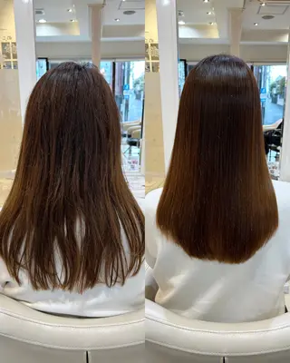 セミロング 高橋 佑のヘアスタイル