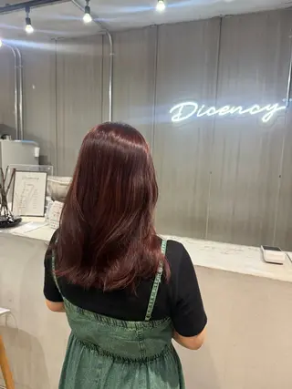 カラー Dicency所属・小倉/髪質改善 /カラー/五郡 陽菜のヘアスタイル