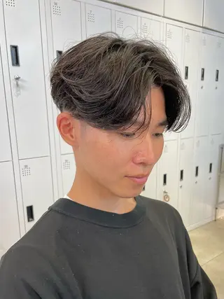 ショート パーマ メンズ 🇰🇷カルマパーマ kaito🇰🇷のヘアスタイル