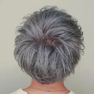 メンズ カラー パーマ ヘアアレンジ ブリーチ/ヘアケア/ 艶髪/イギチハルのヘアスタイル