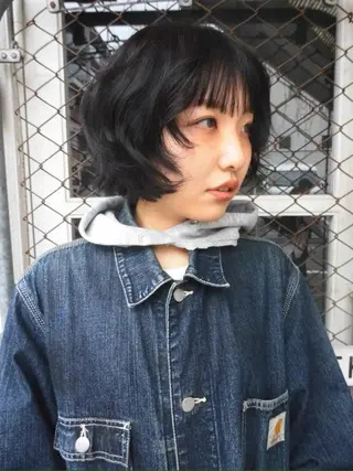 ショート miumiu/恵比寿 カットモデル募集のヘアスタイル