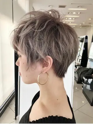 ショート Ash 亀戸店 岸田奈々👧🏻のヘアスタイル